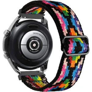 20 mm Universal Örgü Tokalı Bant Kordon Akıllı Pimli Renkli Kilim