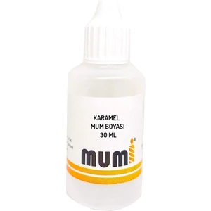 Sıvı Mum Boyası Karamel 30 ml