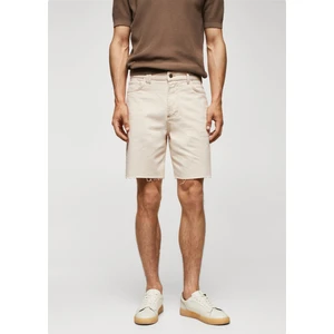 Man Normal Kesim Denim Bermuda Şort