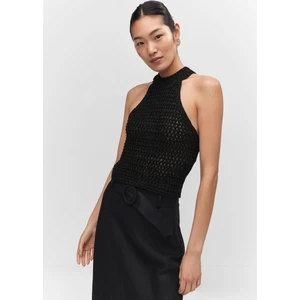 Lurex Askılı Yaka Üst