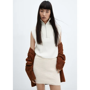 Dokulu Örme Mini Etek