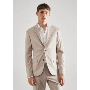 Mango Man Süper Slim Fit Kareli Takım Elbise Ceketi