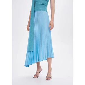 Pileli Asimetrik Etek