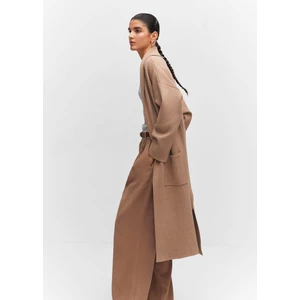 Cepli Oversize Örme Ceket