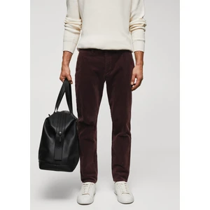 Man Kadife Slim Fit Kısa Pantolon