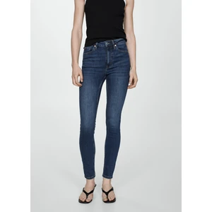 Yüksek Bel Dar Paça Kot