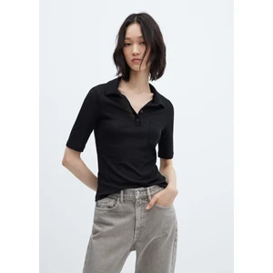Düğmeli Kısa Kollu Polo Yaka T-Shirt