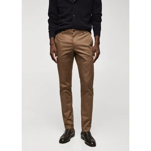 Man Dar Paça Pamuklu Chino Pantolon