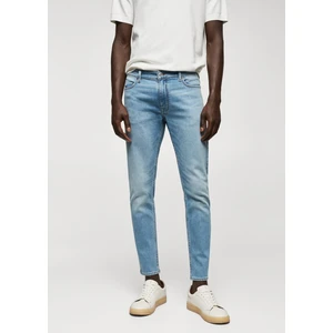 Mango Man Tom Daralan Paçalı Kısa Jean