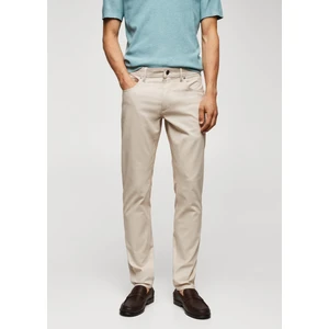 Mango Man Slim Fit Serge Pamuklu Pantolon