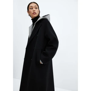 El Yapımı Oversize Yün Palto