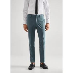 Mango Man Esnek Kumaştan Süper Slim Fit Takım Elbise Pantolonu