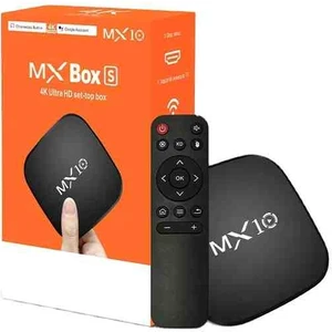 MX10S Android 13 TV Box 4GB Dahili Hafıza 1GB Ram 4K Ultra HD Wifi TV Box Kutu