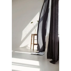 Rustik Yıkanmış Keten Perde, Yıkanmış Keten Fon Perde, Tek Kanat