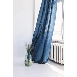 Rustik Yıkanmış Keten Perde, Yıkanmış Keten Fon Perde, Tek Kanat