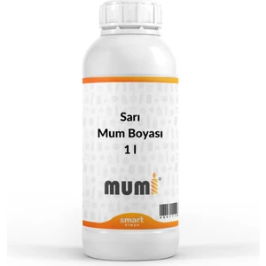 Sıvı Mum Boyası Sarı 1 Lt