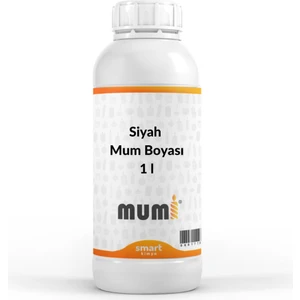 Sıvı Mum Boyası Siyah 1 Lt