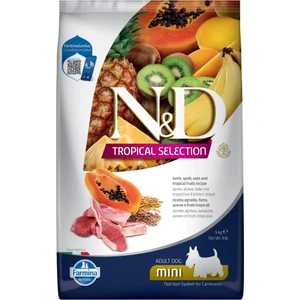 Nd Tropical Selection Köpek 5kg Mini Adult Kuzu Etli Tropikal Meyveli Küçük Irk Yetişkin Köpek Mama