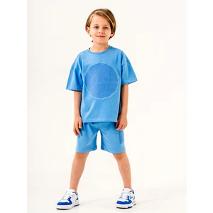 Çocuk Tişört 3-9 Yaş Mavi