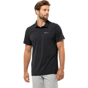 Jack Wolfskin Siyah Erkek Polo T-Shirt 1810121TR_PRELIGHT Traıl Polo M