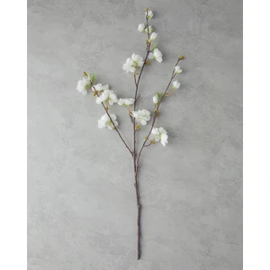 English Home Sakura Tek Dal Yapay Çiçek Beyaz