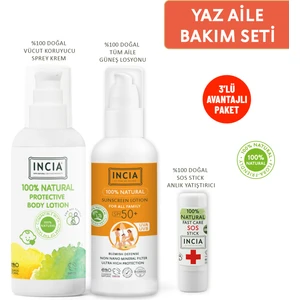 %100 Doğal Yaz Aile Bakım Seti
