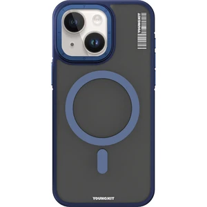 iPhone 14 Uyumlu Kılıf Rock Sand Serisi Kapak Mavi