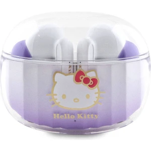 Hello Kitty Tws Kulak Içi Bluetooth Kulaklık Orjinal Lisanslı Renk Geçişli Dizayn V5.3 Mor