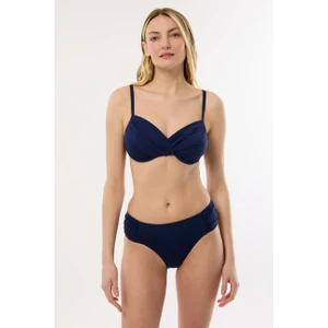 40705 Lacivert Toparlayıcı Bikini Takımı