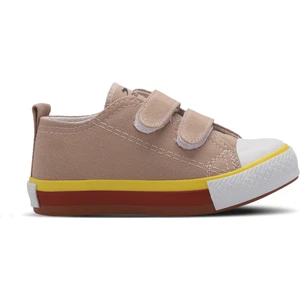 KOALA Unisex Çocuk Sneaker Koşu & Yürüyüş Ayakkabısı Bej