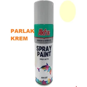 Krem Renk Glossy Cream Ral 1015 Sprey Boya 1 A Adet
