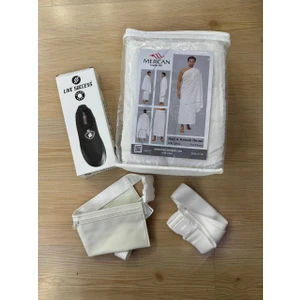 Mercan Hijab Ihram Seti (Açıklama Okuyun)