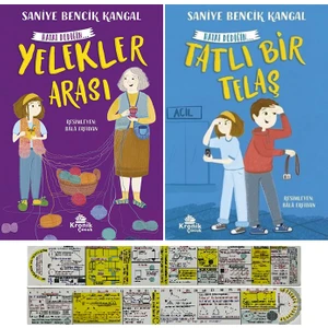 Yelekler Arası - Tatlı Bir Telaş 2 Kitap - Saniye Bencik Kangal - Matematik Öğreten Ayraç