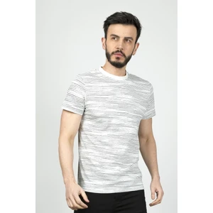 Bisiklet Yaka Çizgili Erkek Tişört Cdr 4014