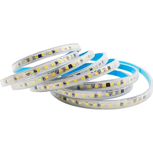 En Parlak Şerit LED 220 Volt Trafosuz Yapışkanlı Dış Mekan Amber Işık Fiş + 1 Metre CT-4477