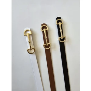 Brand & Belt Uzun Tokalı Gömlek Pantolon Çeket Kemeri