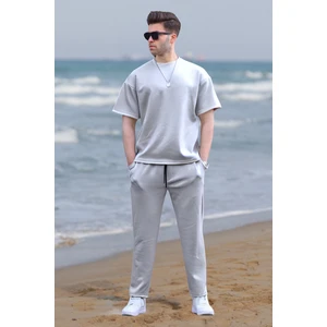 Erkek Kısa Kollu Oversize Eşofman Takımı