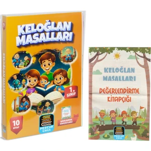Keloğlan Masalları 10 Kitap - Değerlendirme Kitapçığı 2'li Set
