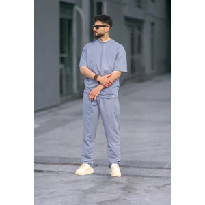 Erkek Bol Kesim Yazlık T-Shirt Eşofman Takımı