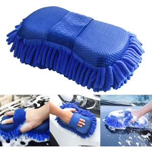 Mikrofiber Araba Yıkama Süngeri, Çizmez,iz Bırakmaz