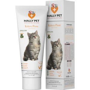 Mally Pet Professionel Pet Care Yavru ve Anne Kediler Için Tüy Yumağı Önleyici Multivitamin Malt Macunu