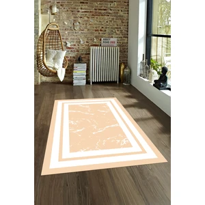 Napoli Home Dijital Baskılı Kaymaz Taban Yıkanabilir Mermer Yolluk Mutfak Salon Halısı, N-Mermer-06-Krem,