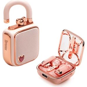 Lovelock Kayıt Özellikli Bluetooth Hoparlör ve Spark Air Tws Kulaklık Hediye Seti