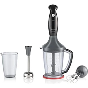200 - 500 Watt 8693184911976 AR1107-S Megablend El Blender Seti, Siyah, Çok Renkli Taş  90 ml Ço