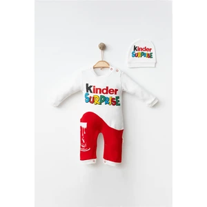 Modam Bebek Çıtçıt Düğme Detaylı Sürpriz Yumurta Desenli Bebek Tulum