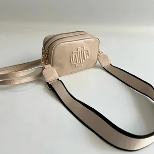 Hegef Bag Kadın Nakış Desenli Çift Askılı Çapraz ve Omuz Çantası