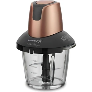 C / F Pro Magic 4 Bıçaklı Rosagold/siyah Cam Doğrayıcı