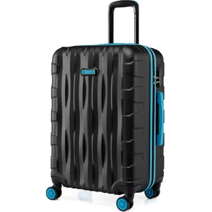 Büyük Boy Valiz 4x2 Teker Siyah 1167