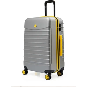 Orta Boy Valiz 4x2 Teker Gri 1168