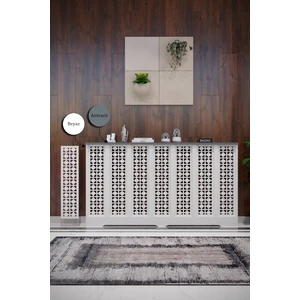 Endless Shopping Bgx Modern Petek Onu Dresuar Kaplama 136CM Cok Amacli Dolaplar Ahsap Mobilya Kalorifer Petek Onu